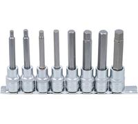 BGS 5176 | Bit Socket Set | 12.5 mm (1/2") Drive | Internal Hexagon 5 - 13 mm | 8 pcs.