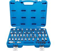 BGS 5188 | Bit Socket Set | 12.5 mm (1/2") Drive, 8 mm (5/16") Drive | 49 pcs.
