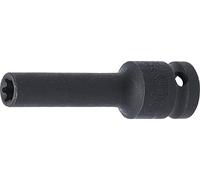 BGS 5204-10 | Impact Socket E-Type, deep | 12.5 mm (1/2") Drive | E10 | Drive internal square 12.5 mm (1/2 inch) | hand/impact wrench operation | holder for locking pin / rubber ring