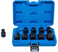 BGS 5205 | Impact Socket Set, Hexagon | 12.5 mm (1/2") Drive | 10 - 24 mm | 10 pcs.