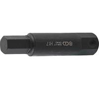 BGS 5246-H17 | Bit | Length 100 mm | 22 mm Drive | internal Hexagon 17 mm