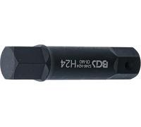 BGS 5246-H24 | Bit | Length 100 mm | 22 mm Drive | internal Hexagon 24 mm