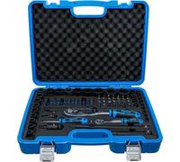 BGS 5255 | Impact Socket Set Hexagon | 6.3 mm (1/4") + 12.5 mm (1/2") | 69 pcs.