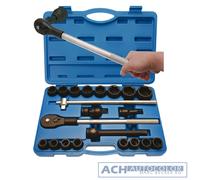 BGS 5258 Power Socket Set, 20 (3/4), 21 Pieces