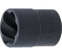 BGS 5266-19 | Twist Socket (Spiral Profile) / Screw Extractor | 12.5 mm (1/2") Drive | 19 mm