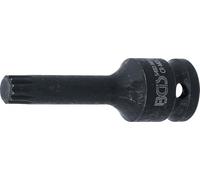 BGS 5482-M12 | Impact Bit Socket | length 75 mm | 12.5 mm (1/2") Drive | Spline (for XZN) M12