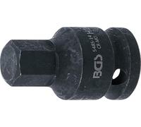 BGS 5485-14 | Impact Bit Socket | length 42 mm | 12.5 mm (1/2") Drive | internal Hexagon 14 mm