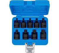 BGS 5486 | Impact bit Socket Set | 12.5 mm (1/2") Drive | T-Star (for Torx) T20 - T70 | 9 pcs.