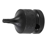 BGS 5486-T25 | Impact Bit Socket | length 42 mm | 12.5 mm (1/2") Drive | T-Star (for Torx) T25