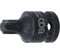 BGS 5486-T55 | Impact Bit Socket | length 42 mm | 12.5 mm (1/2") Drive | T-Star (for Torx) T55