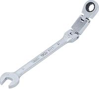 BGS 6171 | Double-Joint Ratchet Combination Wrench | adjustable | 11 mm