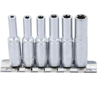 BGS 6403 | Socket Set, E-Type, deep | 6.3 mm (1/4") Drive | E4 - E10 | 6 pcs.