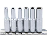 BGS 6403 | Socket Set, E-Type, deep | 6.3 mm (1/4") Drive | E4 - E10 | 6 pcs.