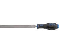 BGS 6572 | Machinist's File | Hand | 3rd Cut | 150 mm | Form A | Rectangular file with rod | Cut on three sides | 2-component handle