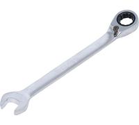 BGS 6613 | Ratchet Combination Wrench | reversible | 13 mm | 72 teeth fine toothed | 15° angled ring side | twelve edges | chrome vanadium steel | matt chrome surface