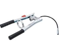 BGS 6650 | Two-Hand Cartridge Grease Gun | 500 g | Length 675 mm, flexible reinforced hose 300 mm, grease class up to NLGI 2, M10 x 1, flow rate max. 0.8 g