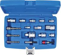 BGS 6779 | Bit Holder / Socket Adaptor Set | 16 pcs.