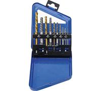 BGS 6780 | Screw Extractor & Left Cutting Drill Set | HSS | titanium nitrated | 2 - 7.5 mm | 10 pcs.