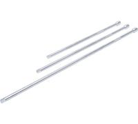 BGS 6855 | Extension Bar Set | 10 mm (3/8") | 375 / 450 / 600 mm | 3 pcs. | Outlet, external square 10 mm (3/8 inch), chrome vanadium steel, chrome-plated, matt