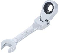 BGS 6908 | Ratchet Combination Wrench | short | adjustable | 8 mm