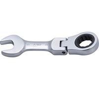 BGS 6917 | Ratchet Combination Wrench | short | adjustable | 17 mm