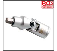 BGS - 7 mm Allen Key, Internal Hex With Universal Joint 3/8" Drive - 1818-1