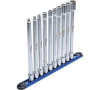 BGS 70026 | Socket Set, E-Type | XXL | 10 mm (3/8") Drive | E6 - E20 | 10 pcs.