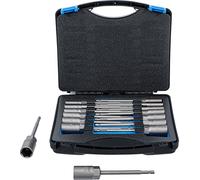 BGS 70147 | Socket Set, Hexagon | extra long | 6.3 mm (1/4") Drive | for electric drills | 5.5 - 19 mm | 15 pcs.
