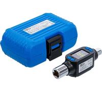 BGS 70210 | Digital Torque Adaptor | 12.5 mm (1/2") | 40 - 200 Nm | Trigger accuracy +/- 2% | Resolution 0.1 Nm | Peak & Trace | 50 data sets | Illuminated LCD display