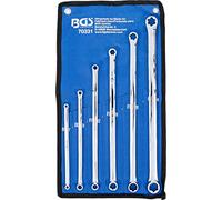 BGS 70331 | Double Ring Spanner Set with E-Type Ring Heads | extra long | E6 x E7 - E22 x E24 | 6 pcs.