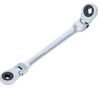 BGS 71028-10X12 | Double Ratchet Ring Spanner | adjustable | with E-Type Ring Heads | E10 x E12
