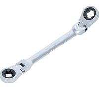 BGS 71028-20X24 | Double Ratchet Ring Spanner | adjustable | with E-Type Ring Heads | E20 x E24