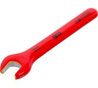 BGS 71066 | VDE Single Open End Spanner | 16 mm | VDE insulated up to 1000 V, chrome vanadium steel, jaw position 15°, drop-forged, EN 60900/IEC 60900