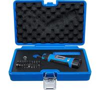 BGS 7123 Torque Screwdriver Set Compact with Bit Set External Square Drive 6.3 mm (1/4 Inch) 1-8 Nm 22-Piece