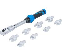 BGS 7192 | Torque Wrench Set | for 9 x 12 mm Insert Tools | 6-30 Nm | 10 pcs.