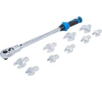 BGS 7193 | Torque Wrench Set | for 14 x 18 mm Insert Tools | 40-210 Nm | 11 pcs.