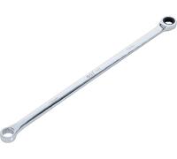 BGS 7243 | Ratchet Ring Wrench and Ring Spanner | Extra Long | 13 mm