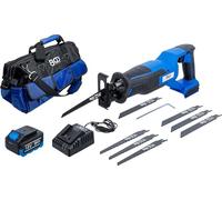 BGS 7393 - Cordless Reciprocating Saw Set - brushless - 18 V - with Rechargeable Battery and Quick Charger