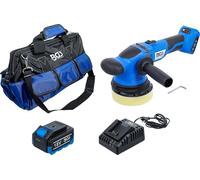 BGS 7394 - Cordless Eccentric Polisher Set - brushless - 18 V - with Rechargeable Battery and Quick Charger