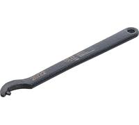 BGS 74209 | Hook Wrench with Pin | 20 - 22 mm | For cross hole nuts DIN 1816, chrome vanadium steel, phosphated, pin diameter 2.5 mm, with hanging hole