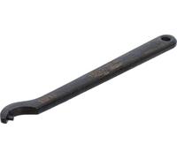BGS 74210 | Hook Wrench with Pin | 16 - 18 mm | Chrome vanadium steel, phosphated, pin diameter 2.5 mm, for cross hole nuts DIN 1816