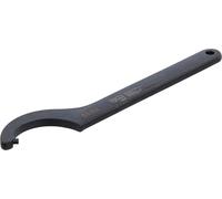 BGS 74217 | Hook Wrench with Pin | 58 - 62 mm | For cross hole nuts DIN 1816, pin diameter 5 mm, chrome vanadium steel, phosphated