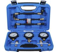 BGS 74355 | Fuel and Compression Pressure Test Gauges Set | for Motorcycles | 11 pcs.