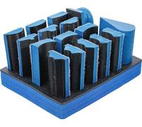 BGS 74365 | Hook and Loop Sanding Block Set | 16 pcs.