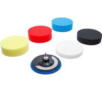 BGS 74379 | Polishing Sponge Set | Ø 150 mm | 6 pcs.