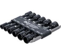 BGS 74423 | Socket Set, Hexagon | 6.3 mm (1/4") Drive | for Electric Drills | 1/4-1/2", 6-13 mm | 14 pcs.