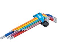 BGS 74459 | L-Type Wrench Set | Multicolour | Extra Long | T-Star (for Torx) T10 - T50 | 9 pcs.