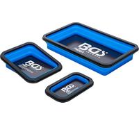 BGS 74501 | Magnetic Shell Set | Silicone | Foldable | 3 pcs.