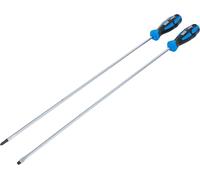 BGS 74538 | Screwdriver Set | Extra Long | Slot SL, Cross Slot PH | 2 pcs.