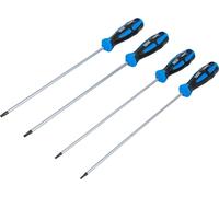 BGS 74541 | Screwdriver Set | Extra Long | T-Star (for Torx) | T15 - T30 | 4 pcs.